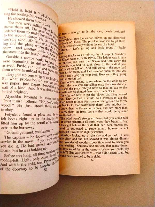 One Day in the Life of Ivan Denisovitch, Alexander Solzhenitsyn