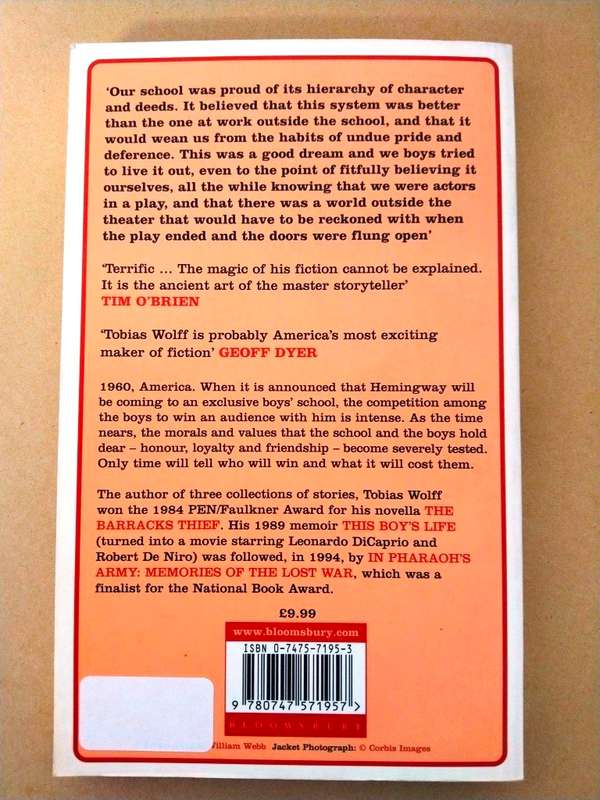 Old School, Tobias Wolff