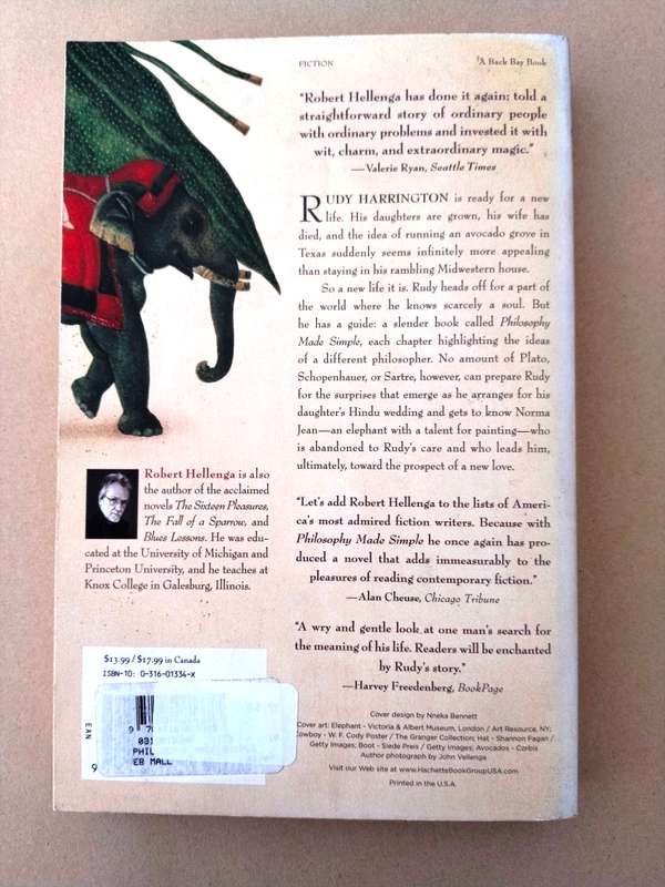 Philosophy Made Simple, Robert Hellenga [a novel]
