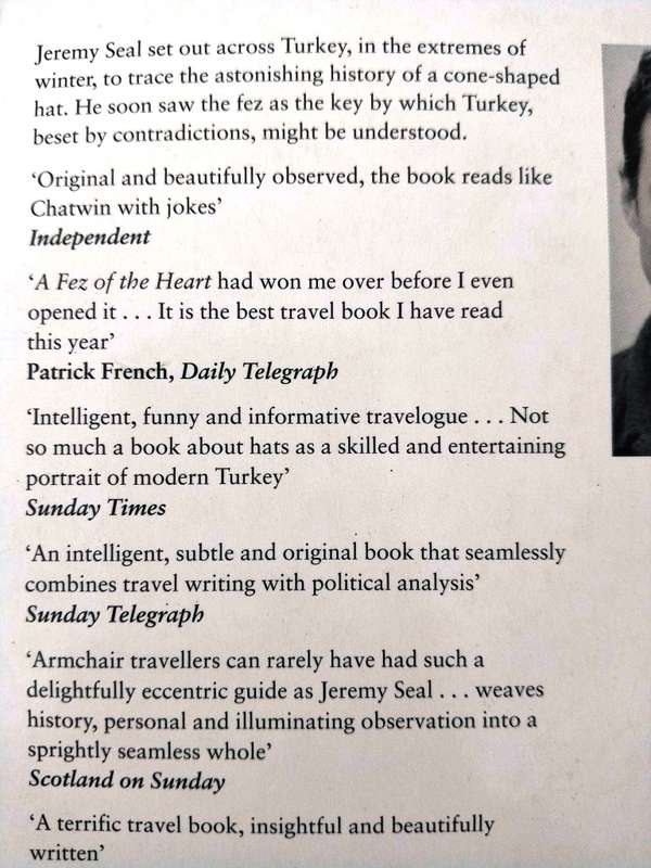 A Fez of the Heart, Jeremy Seal