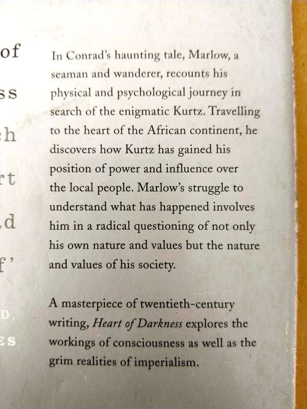 Heart of Darkness, Joseph Conrad