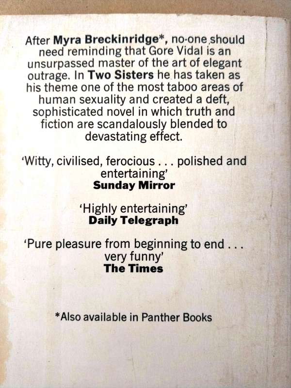 Two Sisters, Gore Vidal