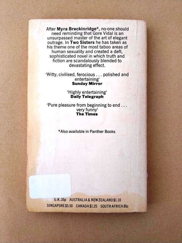 Two Sisters, Gore Vidal