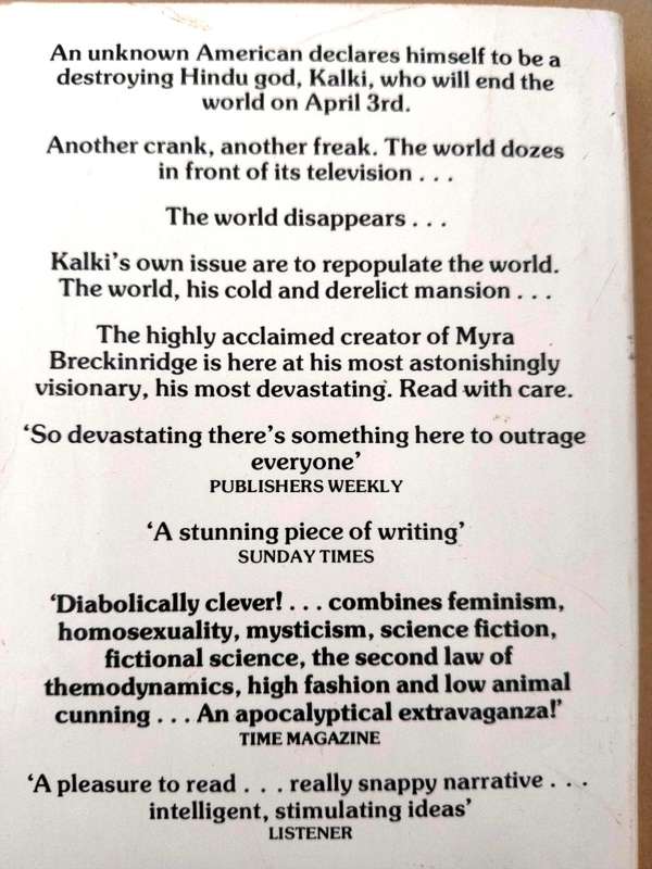 Kalki, Gore Vidal