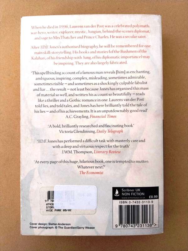 Storyteller - The Many Lifes of Laurens van der Post, J.D.F. Jones