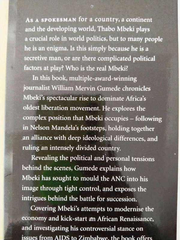 Thabo Mbeki and the Battle for the Soul of the ANC, William Mervin Gumede