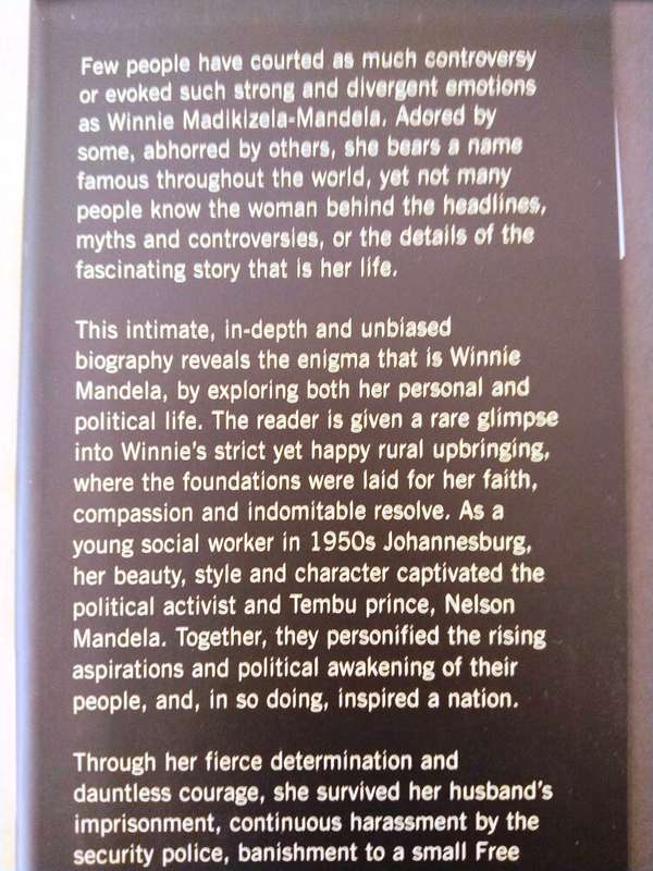 Winnie Mandela - A Life, Anné Mariè du Preez Bezdrob