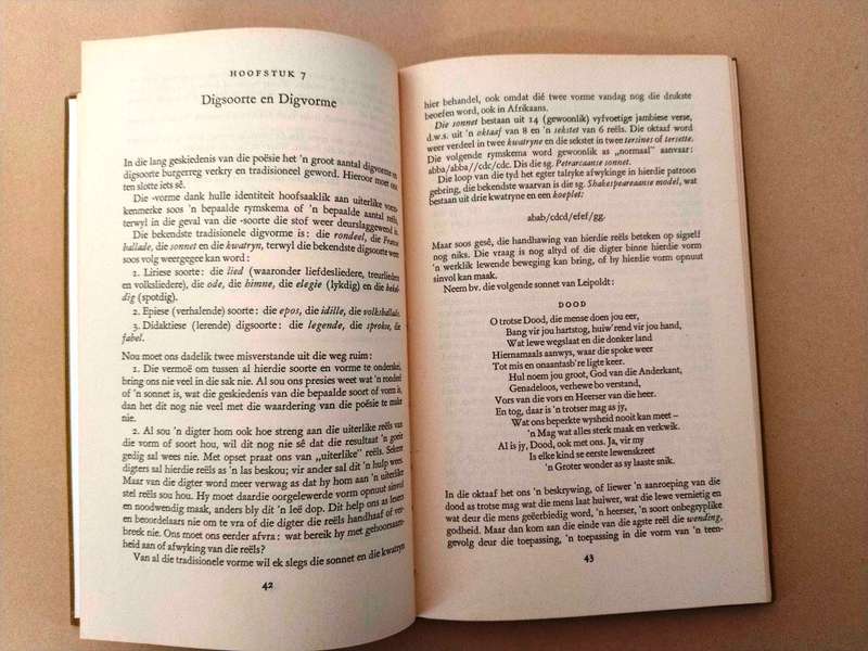 Handleiding by die studie van die letterkunde, A.P. Grové en Eliza Botha