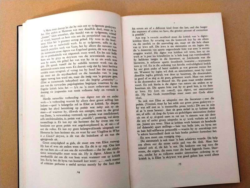 'n Wêreld deur glas, N.P. van Wyk Louw