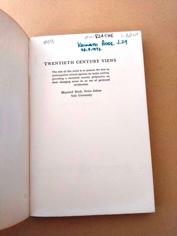 Chekhov - A Collection of Critical Essays, ed. Robert Louis Jackson
