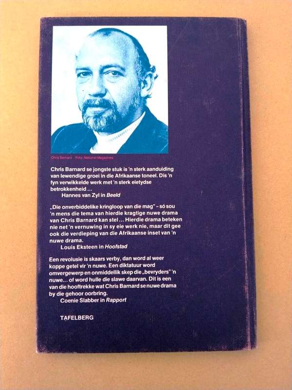 'n Man met vakansie, Chris Barnard ['n toneelstuk]