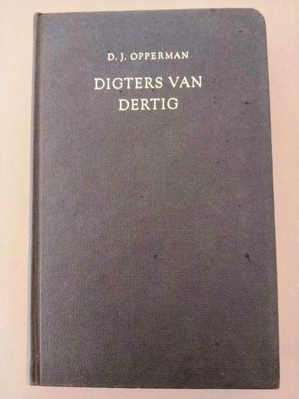 Digters van dertig, D.J. Opperman