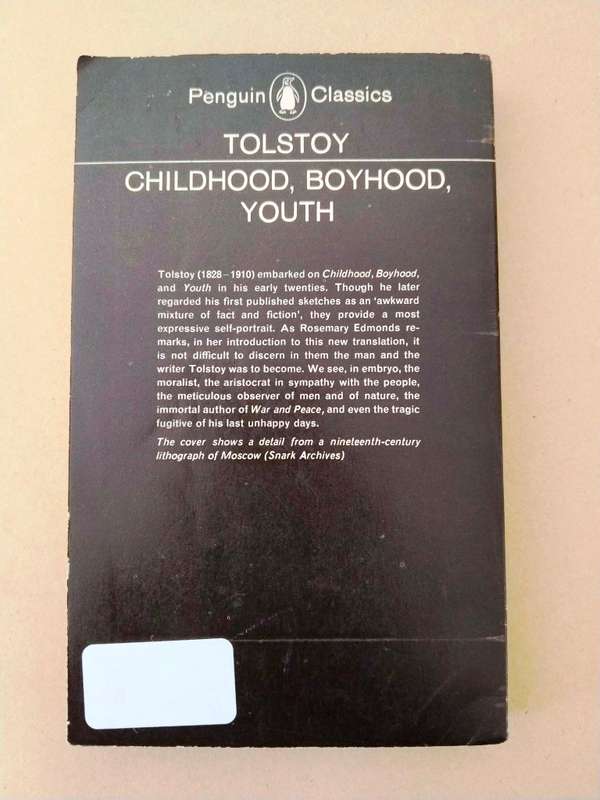 Childhood, Boyhood, Youth, Leo Tolstoy