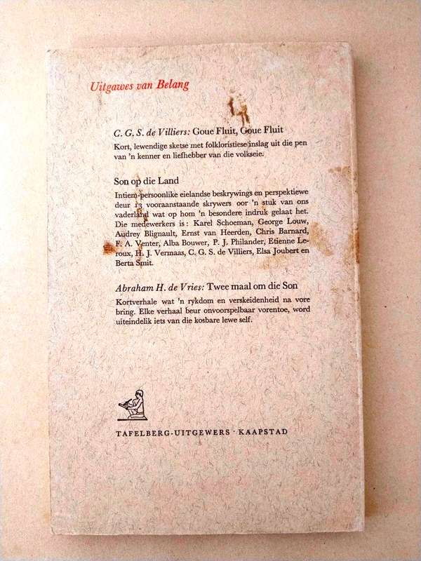 Die Smal Baan, F.I.J. van Rensburg