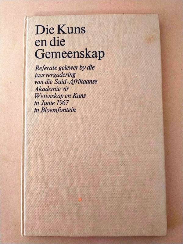 Die Kuns en die Gemeenskap