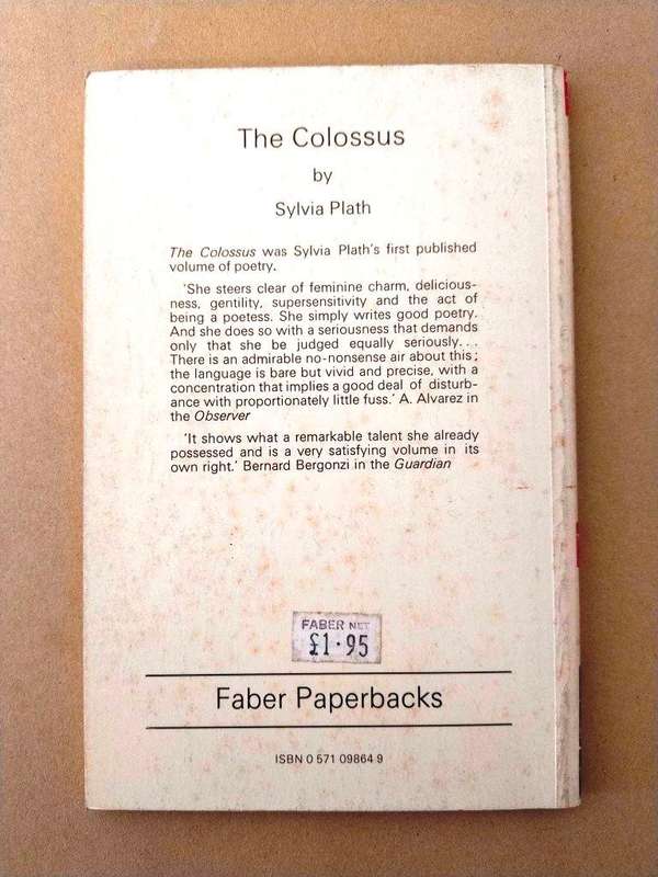 The Colossus, Sylvia Plath