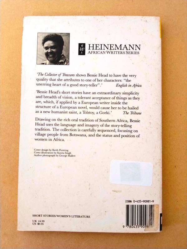 'The Collector of Treasures' and other Botswana village tales, Bessie Head