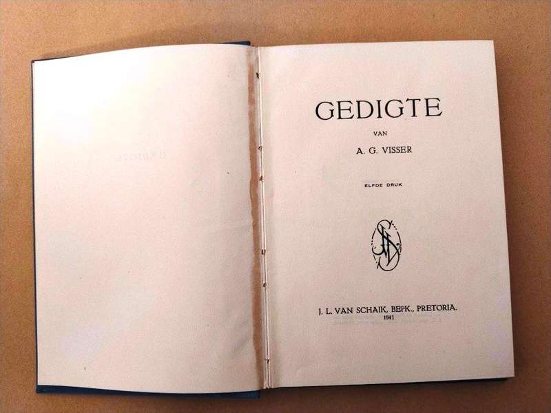 Gedigte, A.G. Visser