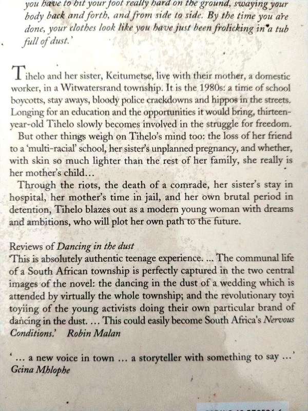 Dancing in the Dust, Kagiso Lesego Molope