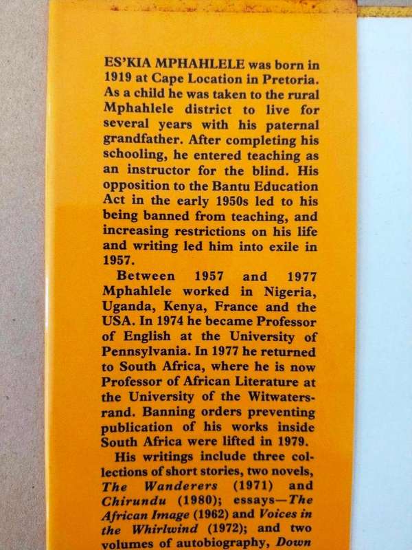 Renewal Time, Stories by Es'kia Mphahlele