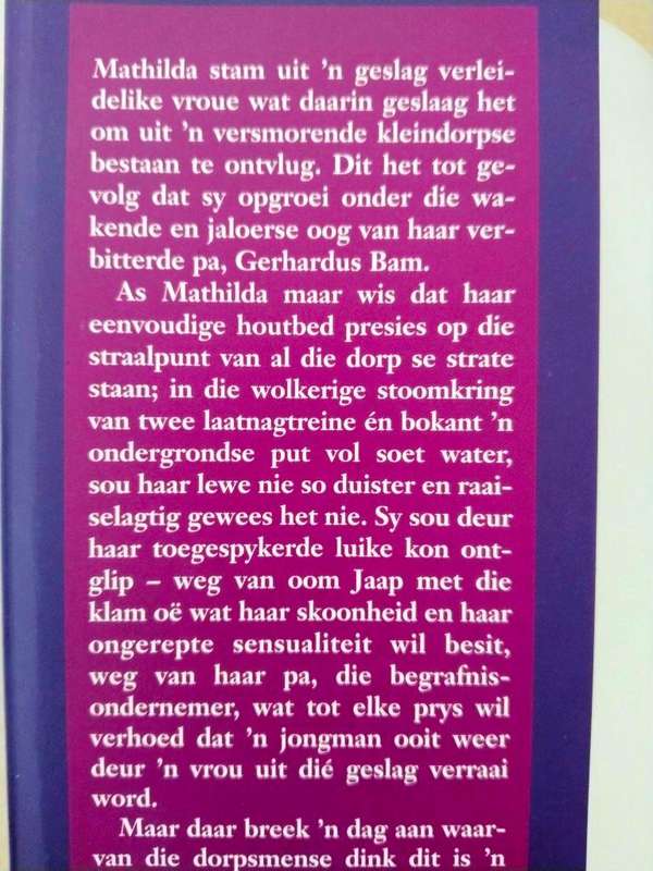 Stil Mathilda, Reza de Wet