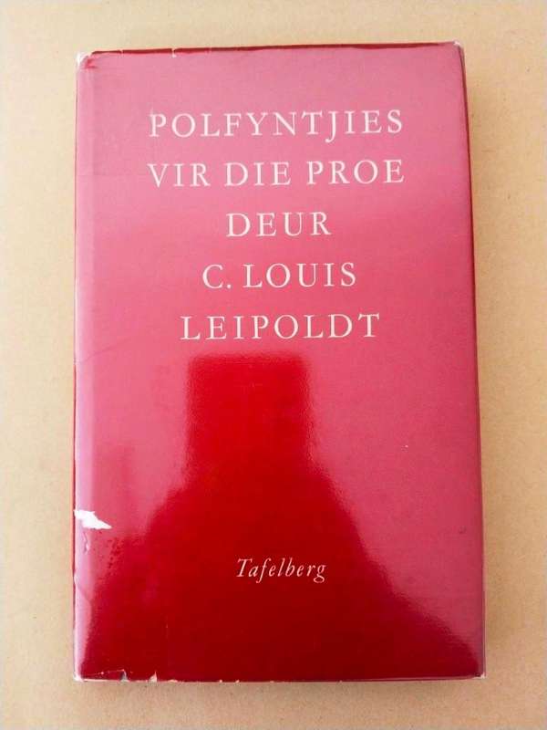 Polfyntjies vir die proe, C. Louis Leipoldt