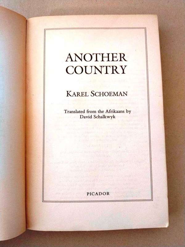 Another Country, Karel Schoeman
