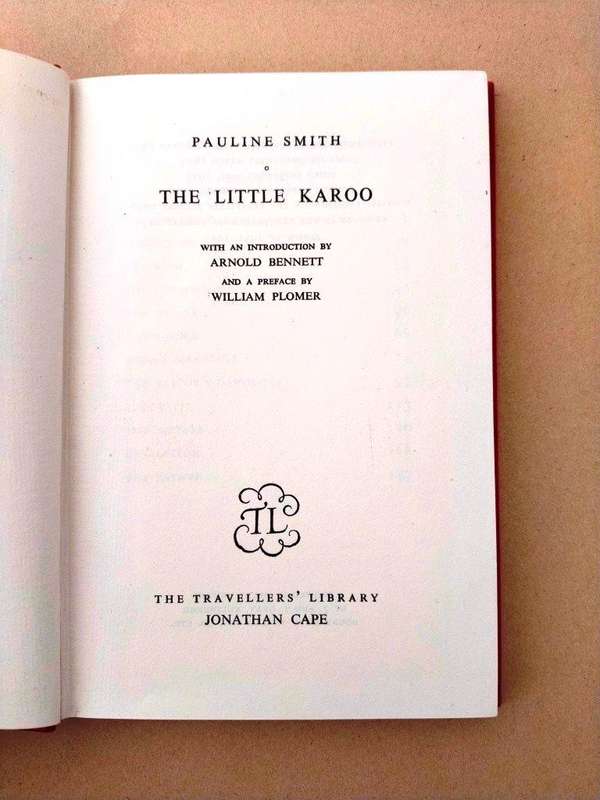 The Little Karoo, Pauline Smith