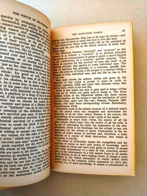 The Virtue of Selfishness, Ayn Rand