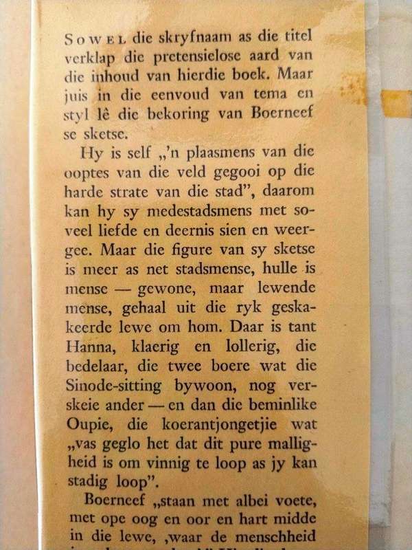 Sketsboek, Boerneef