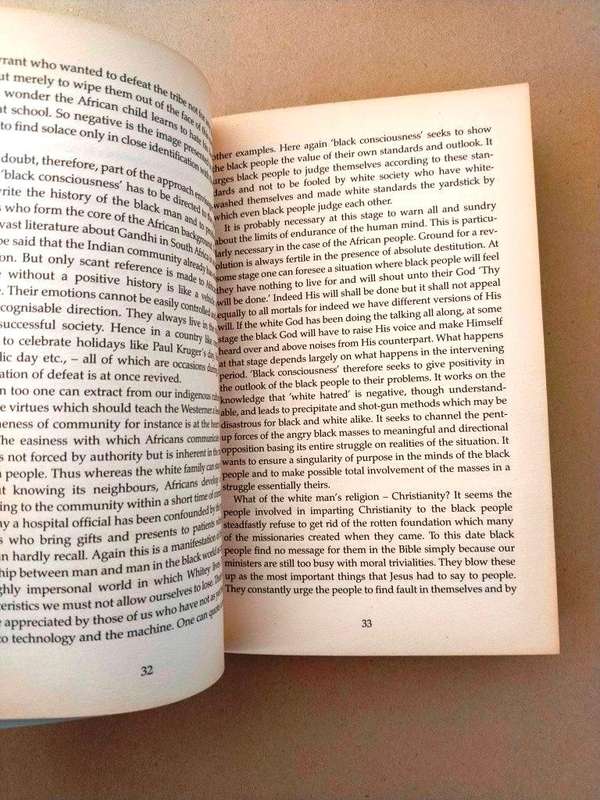 I Write What I Like, Steve Biko