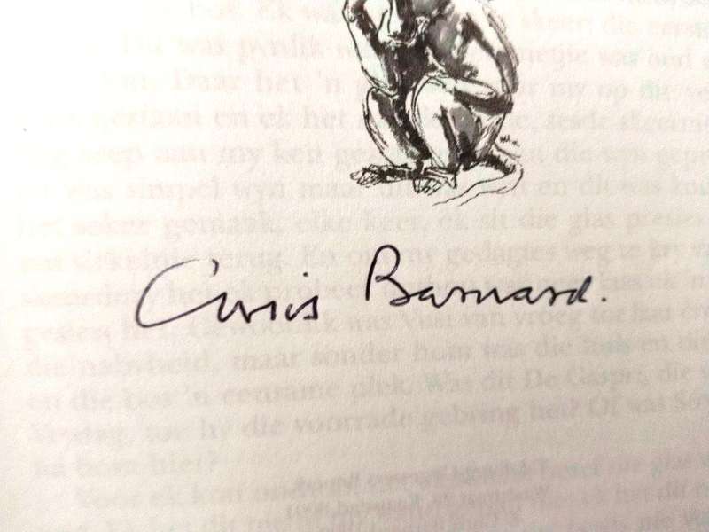Boendoe, Chris Barnard [first edition, signed by the author]