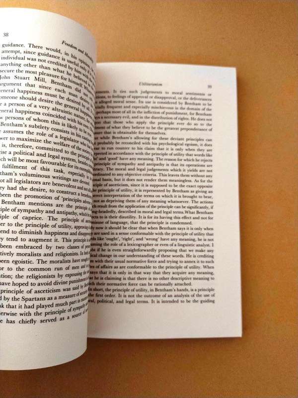 Freedom and Morality and other Essays, A.J. Ayer