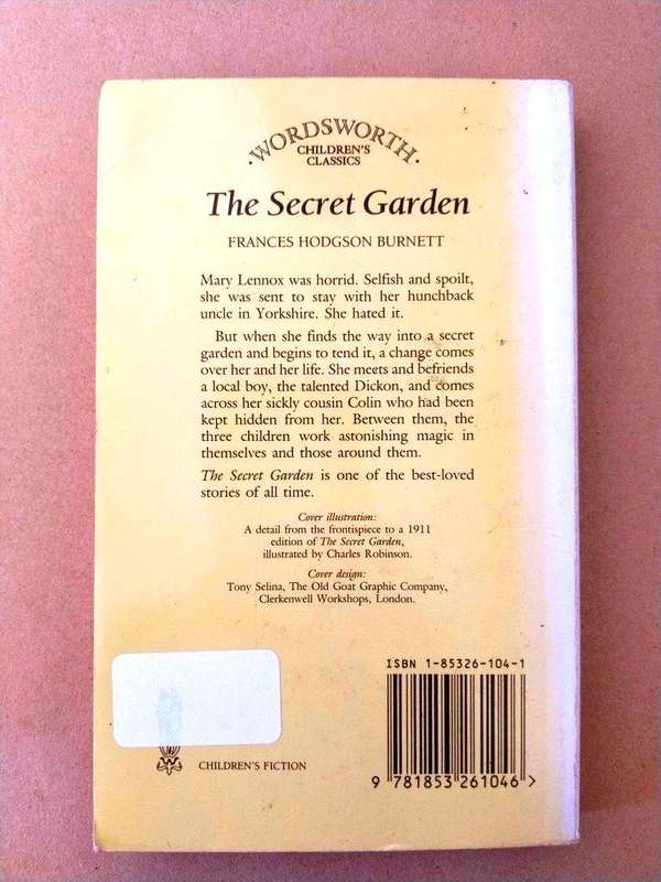 The Secret Garden, Frances Hodgson Burnett