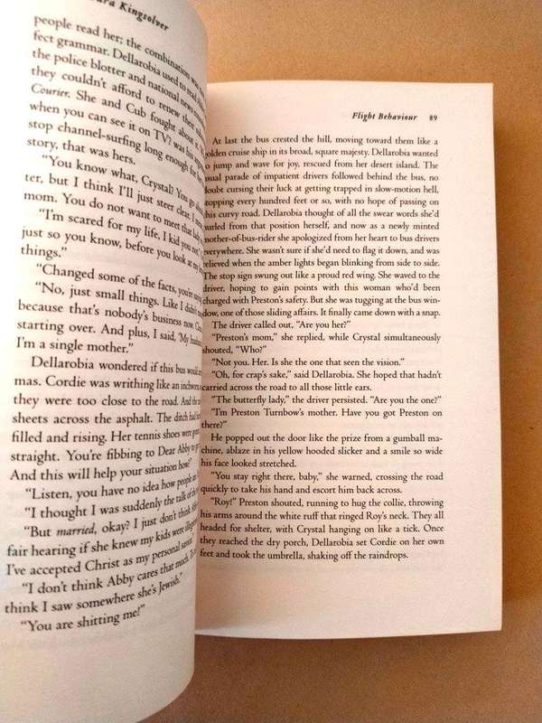 Flight Behaviour, Barbara Kingsolver