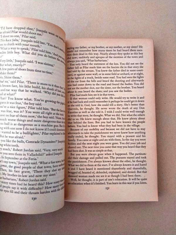 For Whom the Bell Tolls, Ernest Hemingway