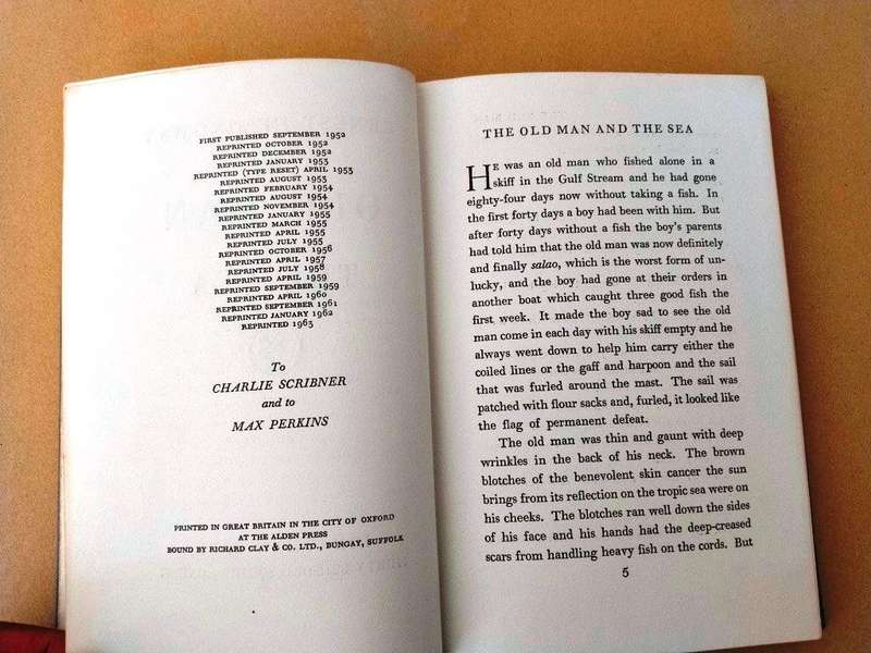 The Old Man and the Sea, Ernest Hemingway