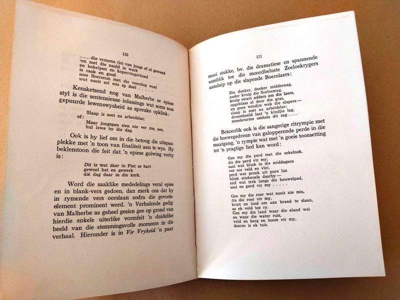 Die mens en sy kuns, D.F. Malherbe