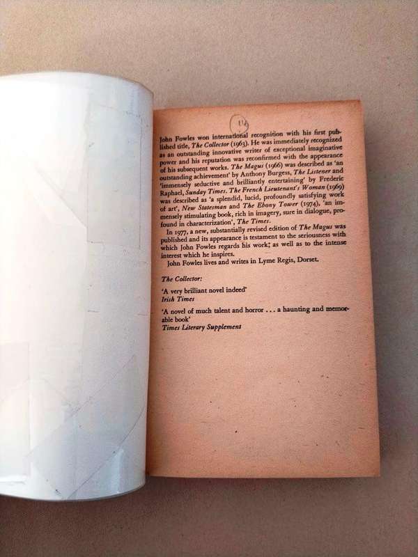 The Collector, John Fowles