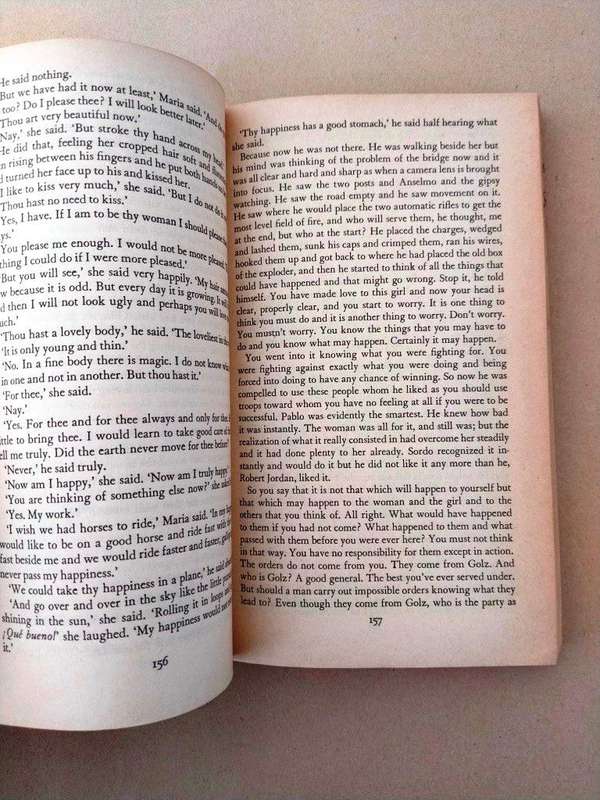 For Whom the Bell Tolls, Ernest Hemingway