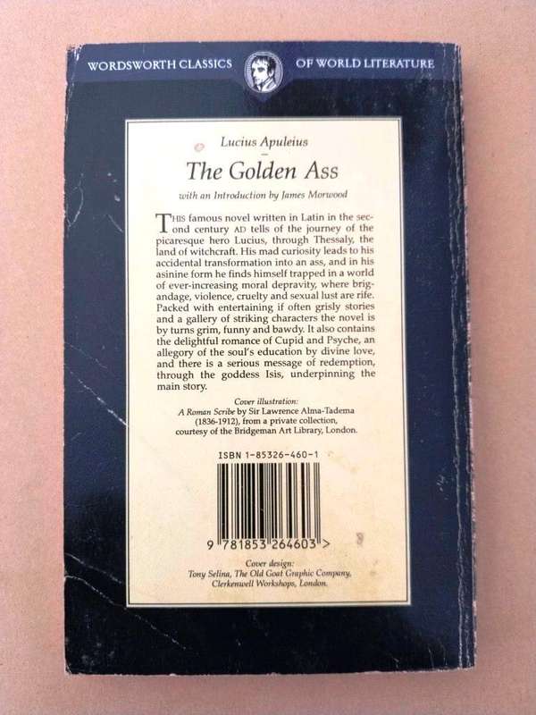 The Golden Ass, Lucius Apuleius