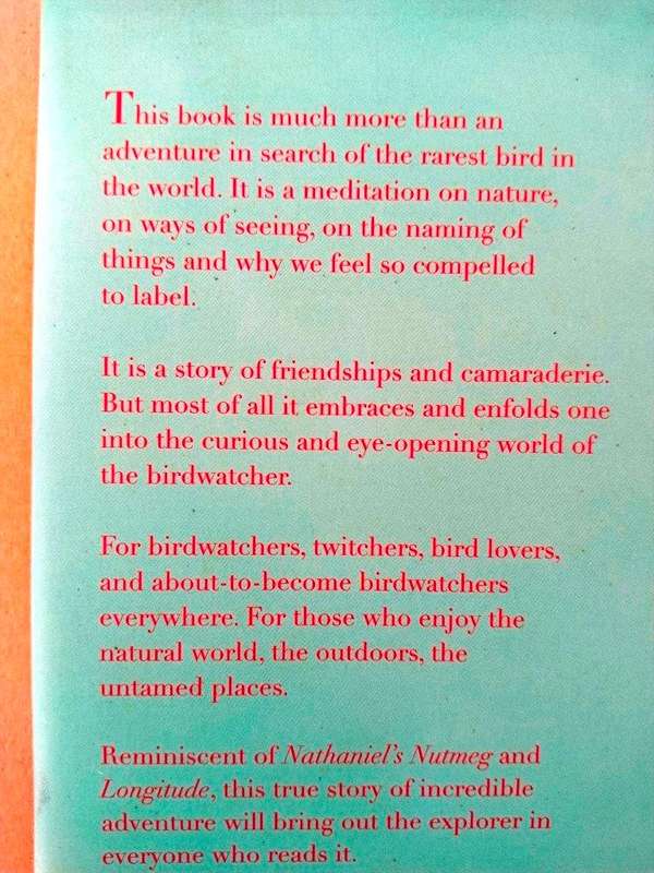 The Search for the Rarest Bird in the World, Vernon RL Head