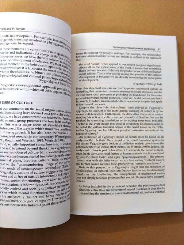 An Introduction to Vygotsky, ed. Harry Daniels
