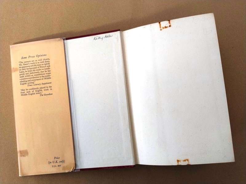 Fourteenth Century Verse and Prose, edited by Kenneth Sisam