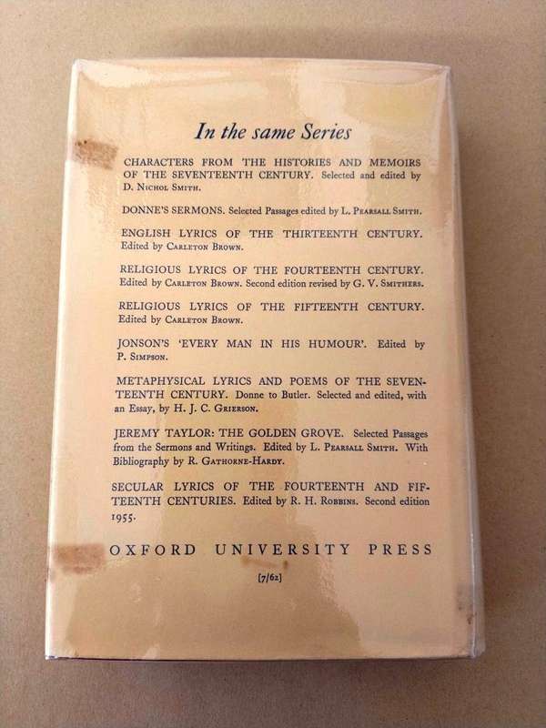 Fourteenth Century Verse and Prose, edited by Kenneth Sisam