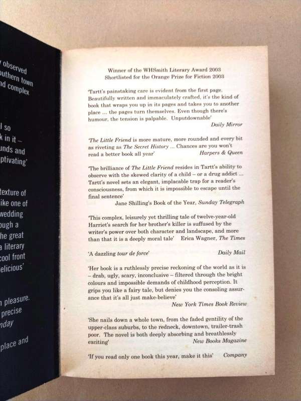 The Little Friend, Donna Tartt