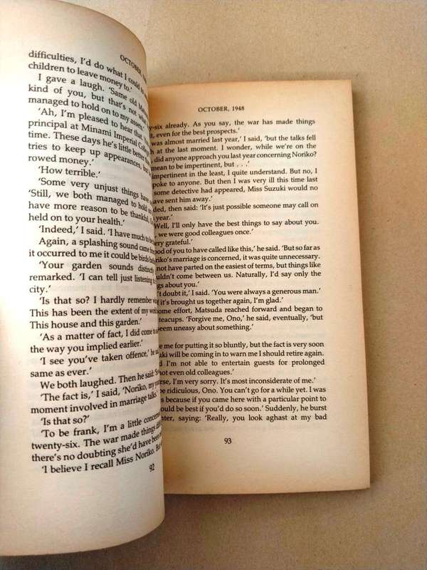 An Artist of the Floating World, Kazuo Ishiguro