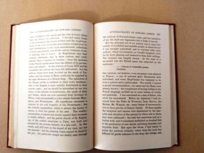 The Autobiography of Edward Gibbon
