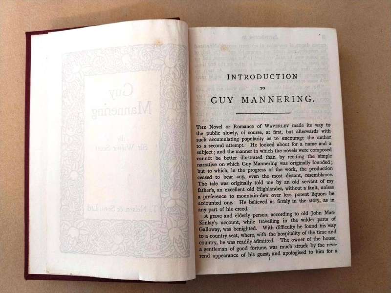 Guy Mannering, Sir Walter Scott