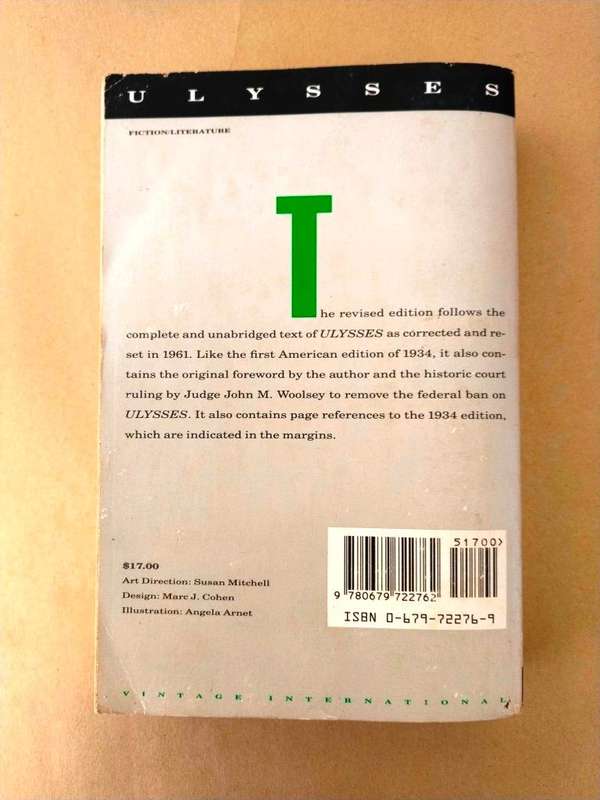 Ulysses, James Joyce